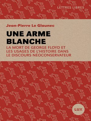 cover image of Une arme blanche